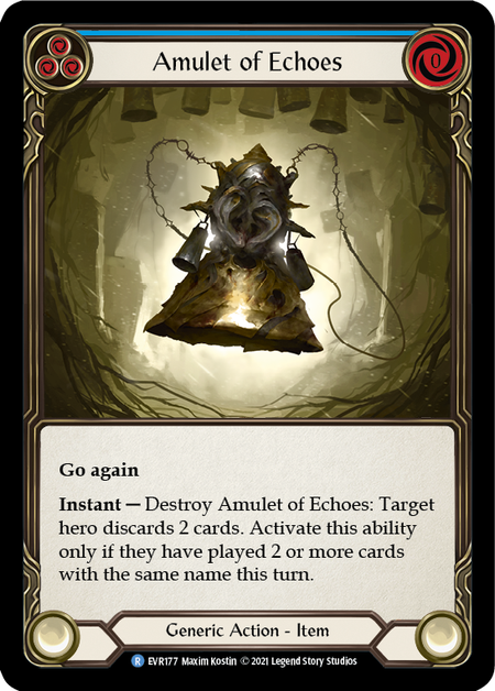 (1st Edition) Amulet of Echoes - EVR177