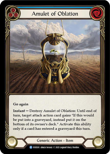 (1st Edition-CF) Amulet of Oblation - EVR181
