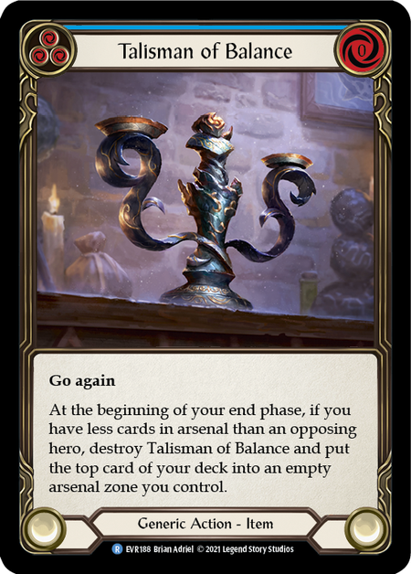 (1st Edition) Talisman of Balance - EVR188