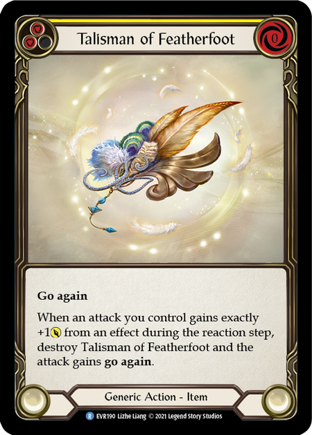 (1st Edition) Talisman of Featherfoot - EVR190