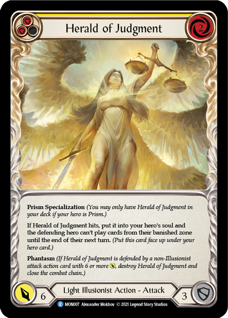 (1st Edition) Herald of Judgment - MON007