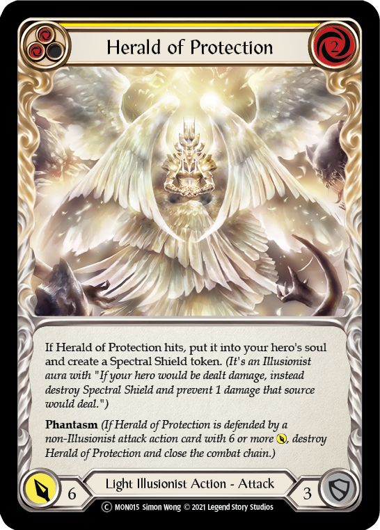 Herald of Protection (Yellow) - UL-MON015