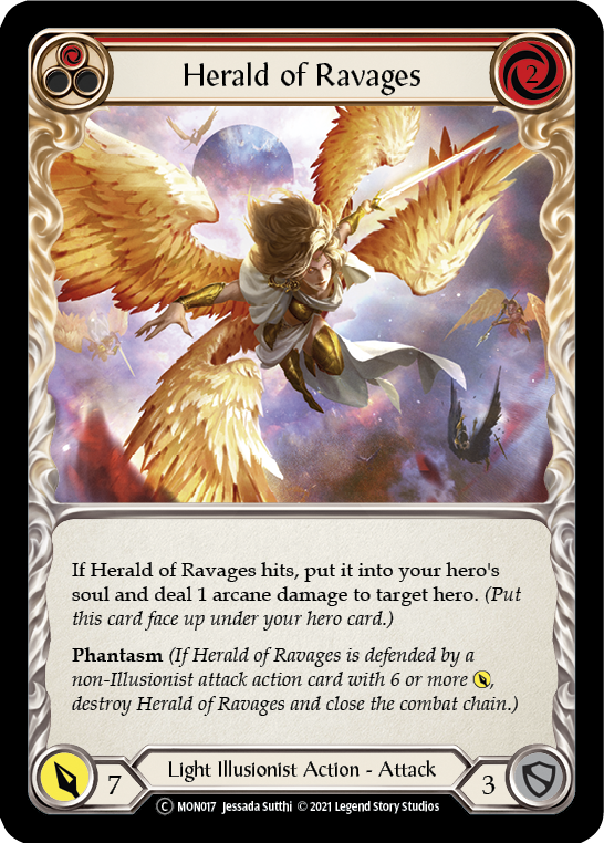 Herald of Ravages (Red) - UL-MON017