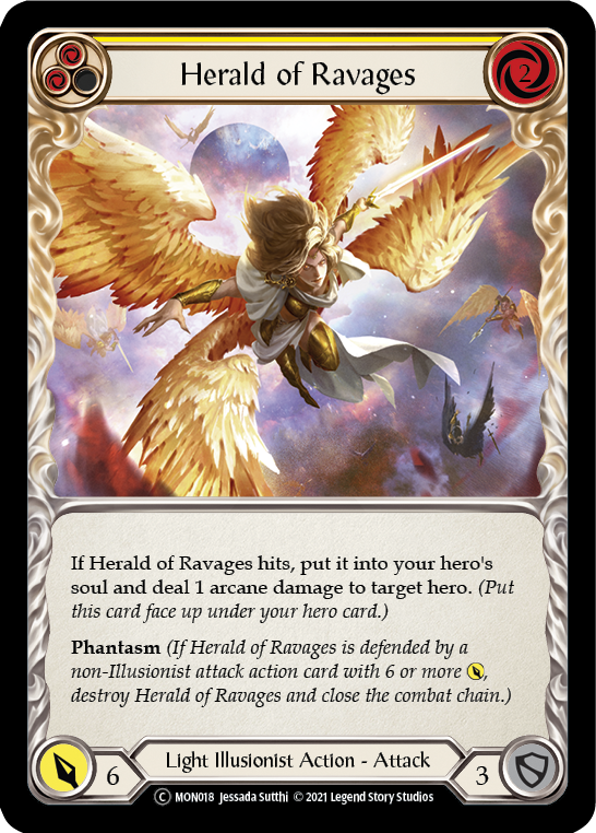 Herald of Ravages (Yellow) - UL-MON018