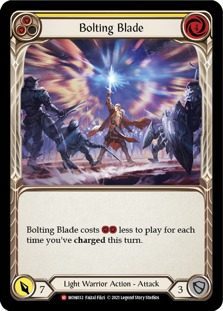 (1st Edition) Bolting Blade - MON032