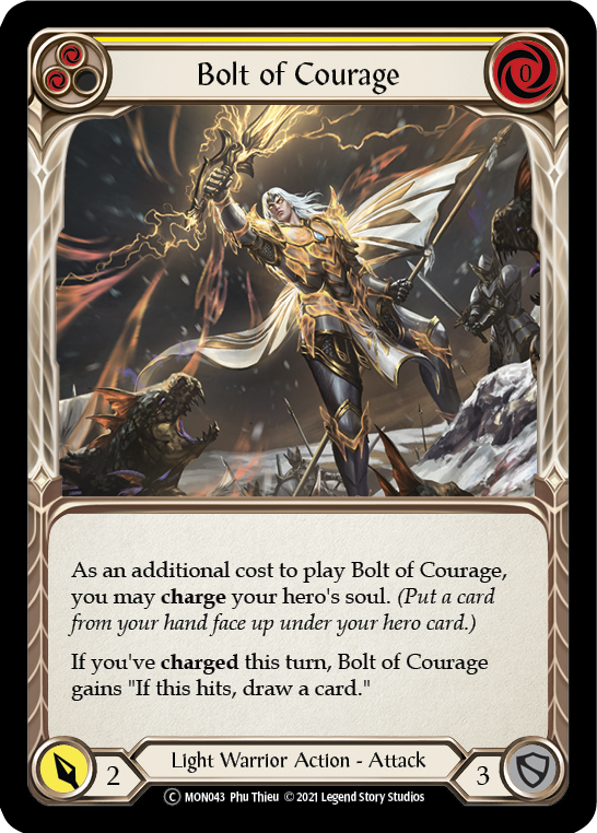 Bolt of Courage (Yellow) - UL-MON043