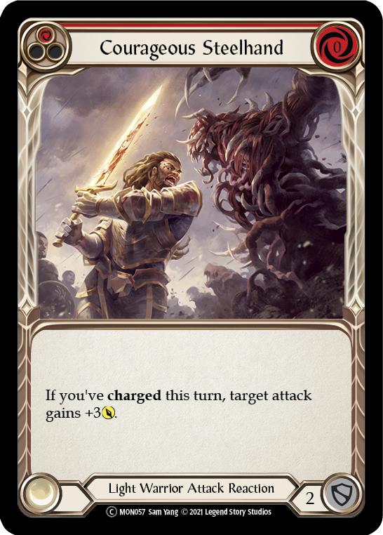 Courageous Steelhand (Red) - UL-MON057