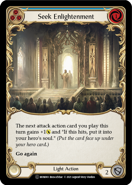 Seek Enlightenment (Blue) - UL-MON083