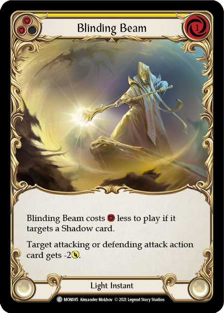 (1st Edition) Blinding Beam (Yellow) - MON085