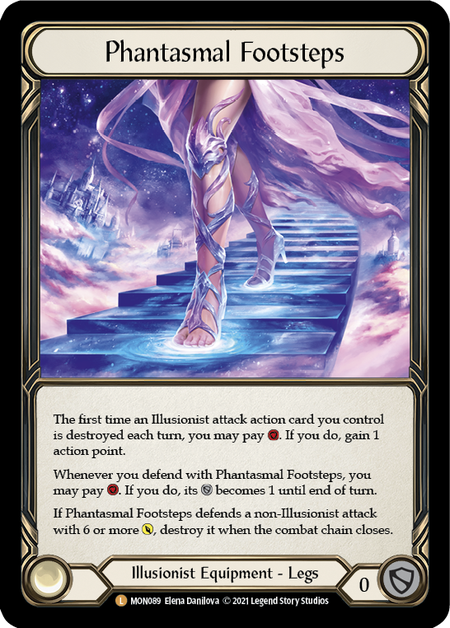 (1st Edition-CF) Phantasmal Footsteps - MON089