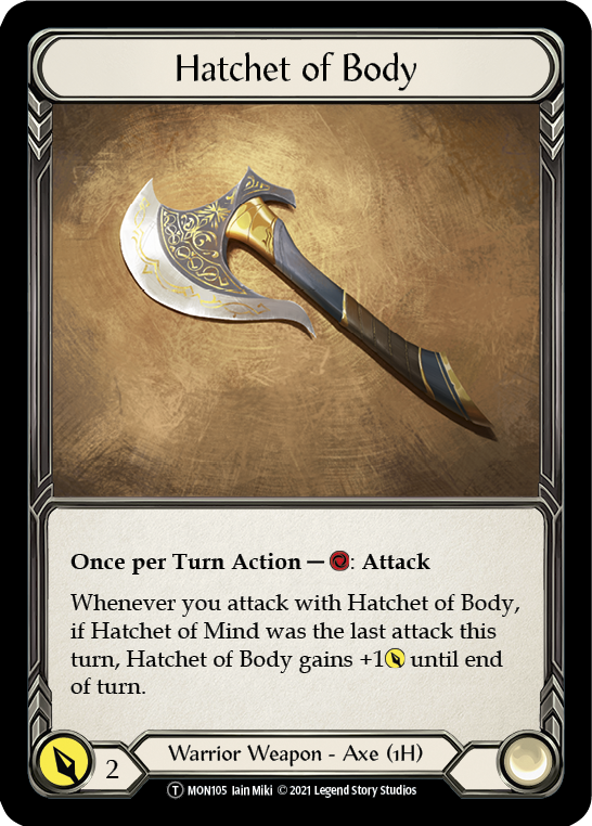 Hatchet of Body - UL-MON105