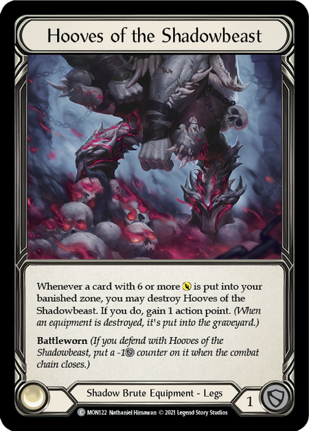 (1st Edition-CF) Hooves of the Shadowbeast - MON122