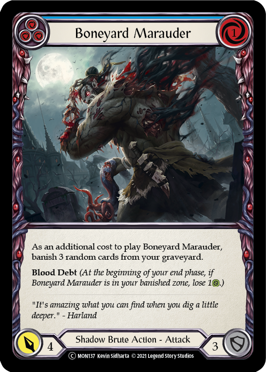Boneyard Marauder (Blue) - UL-MON137