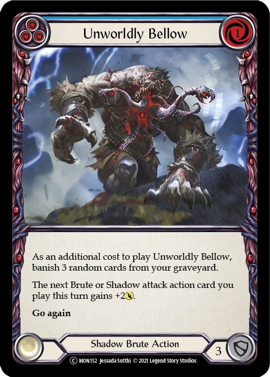 Unworldly Bellow (Blue) - UL-MON152