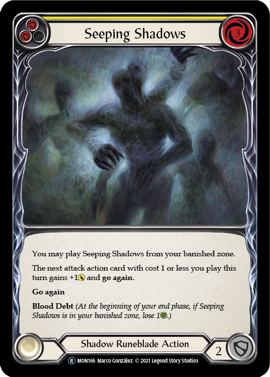 Seeping Shadows (Yellow) - UL-MON166
