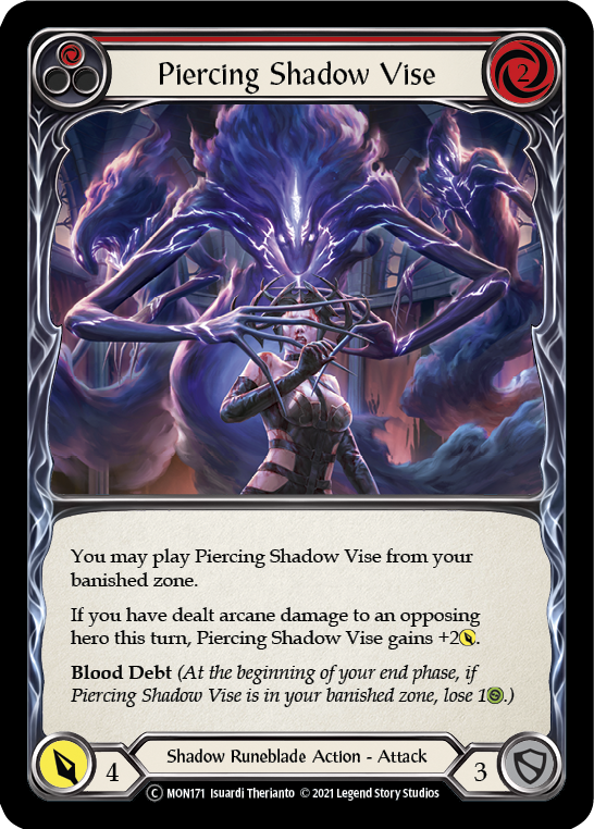 Piercing Shadow Vise (Red) - UL-MON171