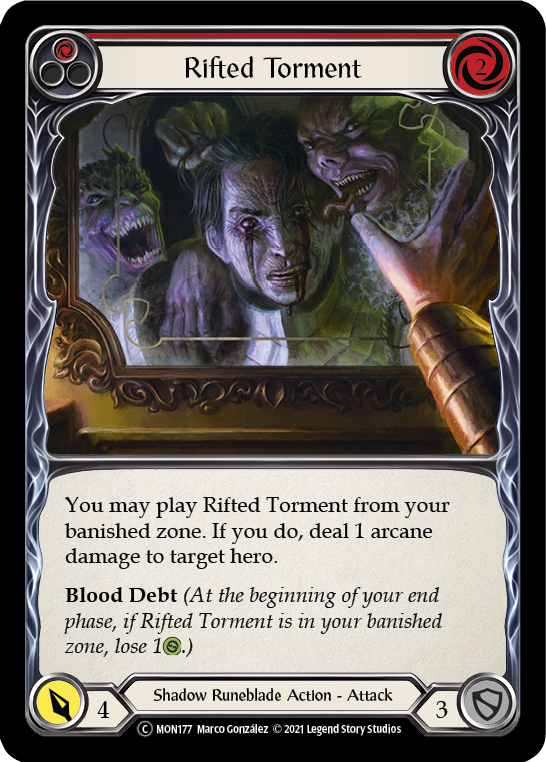 Rifted Torment (Red) - UL-MON177
