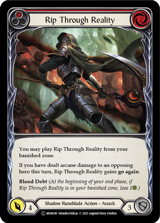 Rip Through Reality (Red) - UL-MON180