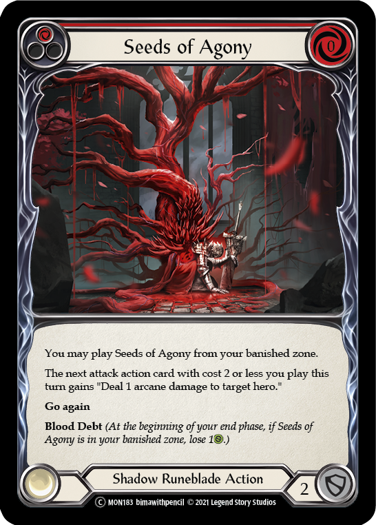 Seeds of Agony (Red) - UL-MON183