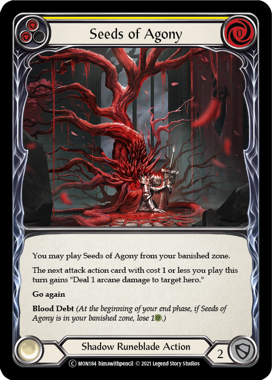 Seeds of Agony (Yellow) - UL-MON184