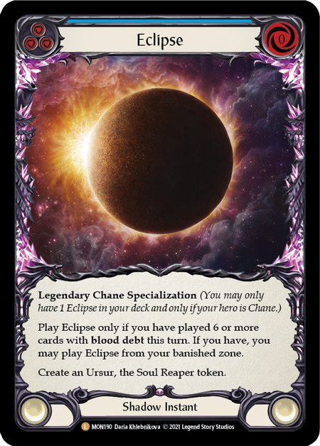 (1st Edition-CF) Eclipse - MON190