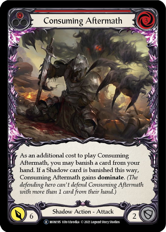 Consuming Aftermath (Red) - UL-MON195