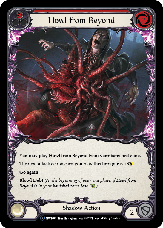 Howl from Beyond (Red) - UL-MON200