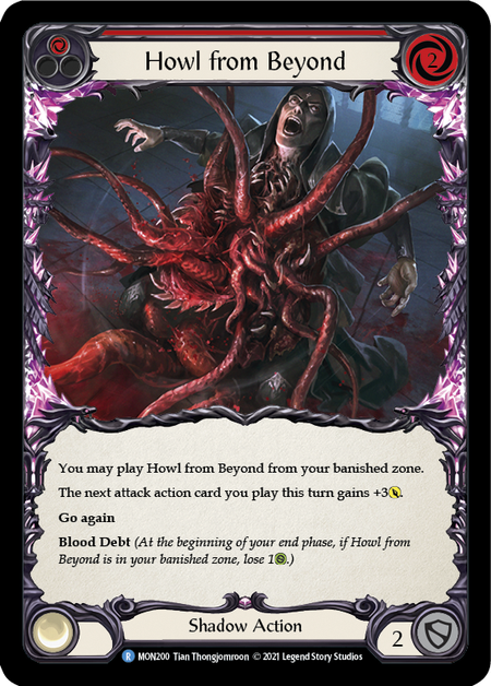 (1st Edition) Howl from Beyond (Red) - MON200