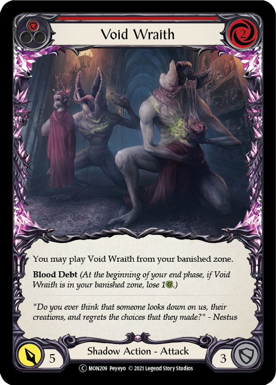 Void Wraith (Red) - UL-MON209