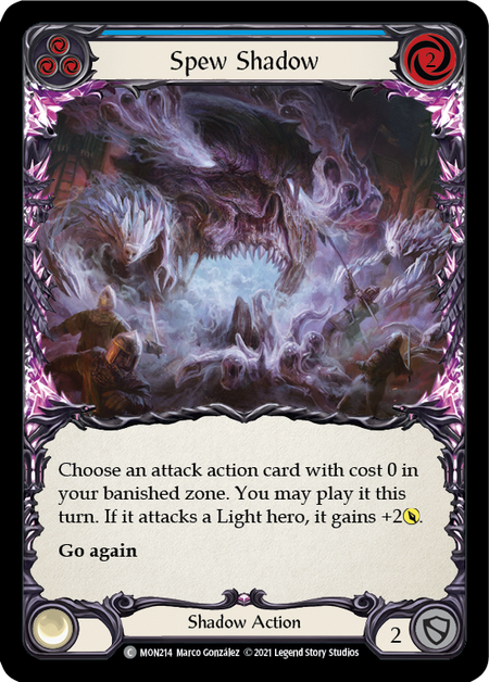 (1st Edition) Spew Shadow (Blue) - MON214