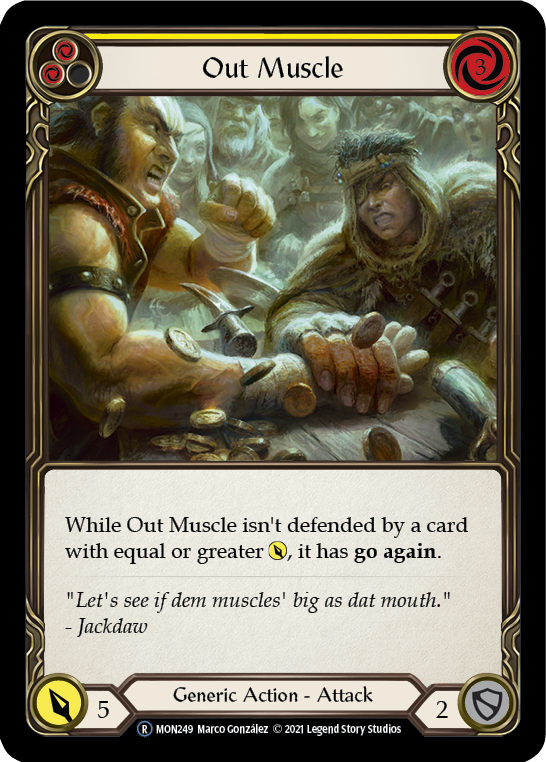 Out Muscle (Yellow) - UL-MON249