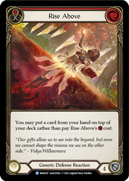 (1st Edition-RF) Rise Above (Red) - MON257