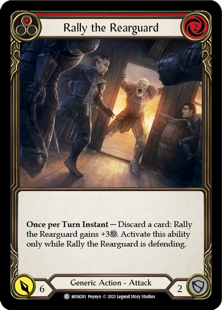 (1st Edition) Rally the Rearguard (Red) - MON281