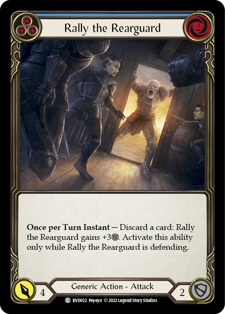 Rally the Rearguard (Blue) - RVD022