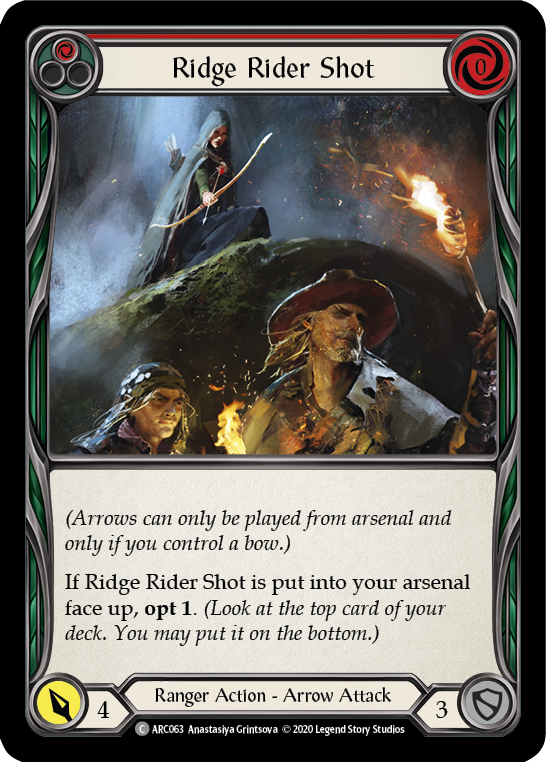 Ridge Rider Shot (Red) - UL-ARC063