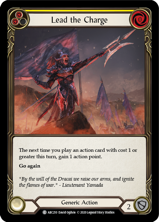 Lead the Charge (Yellow) - UL-ARC210