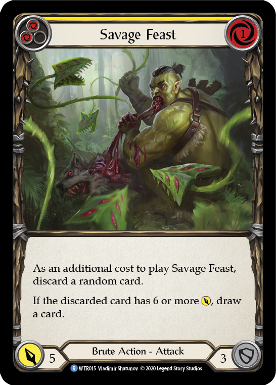 Savage Feast (Yellow) - UL-WTR015