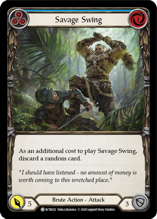 Savage Swing (Blue) - UL-WTR022