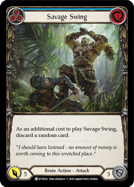 [RF] Savage Swing (Blue) - UL-WTR022