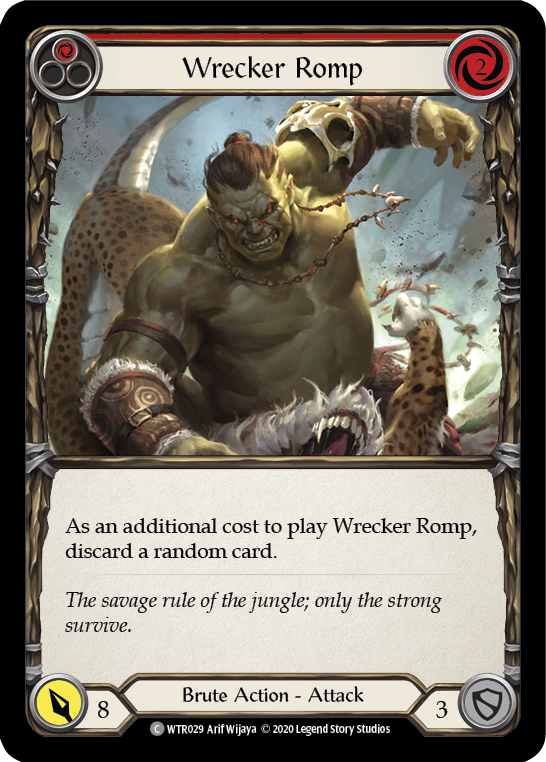Wrecker Romp (Red) - UL-WTR029