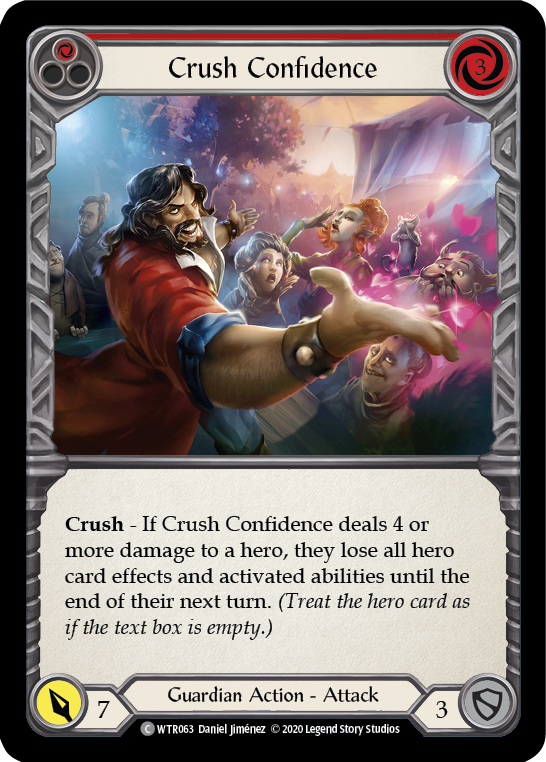 Crush Confidence (Red) - UL-WTR063