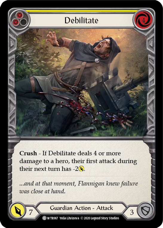 Debilitate (Yellow) - UL-WTR067