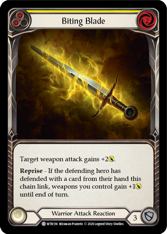 [RF] Biting Blade (Yellow) -  UL-WTR136