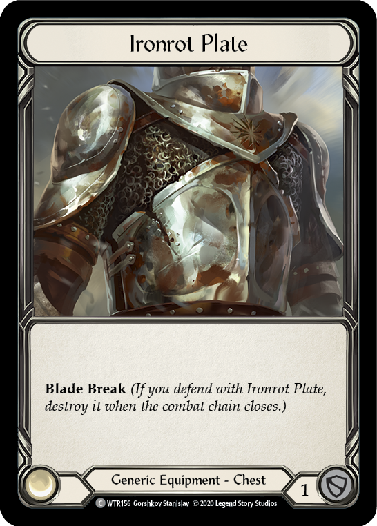 FAB COLD FOIL Ironrot Legs - Welcome to Rathe (1st Edition