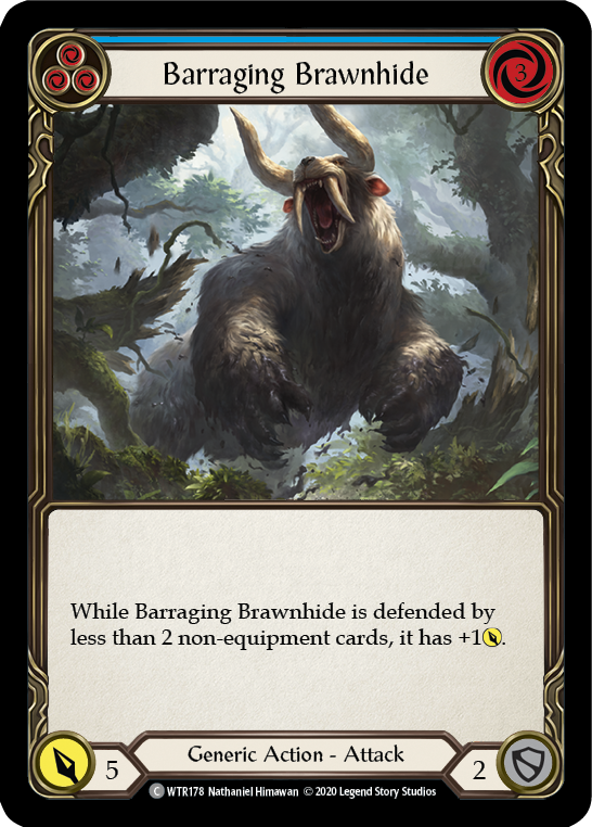 Barraging Brawnhide (Blue) - UL-WTR178