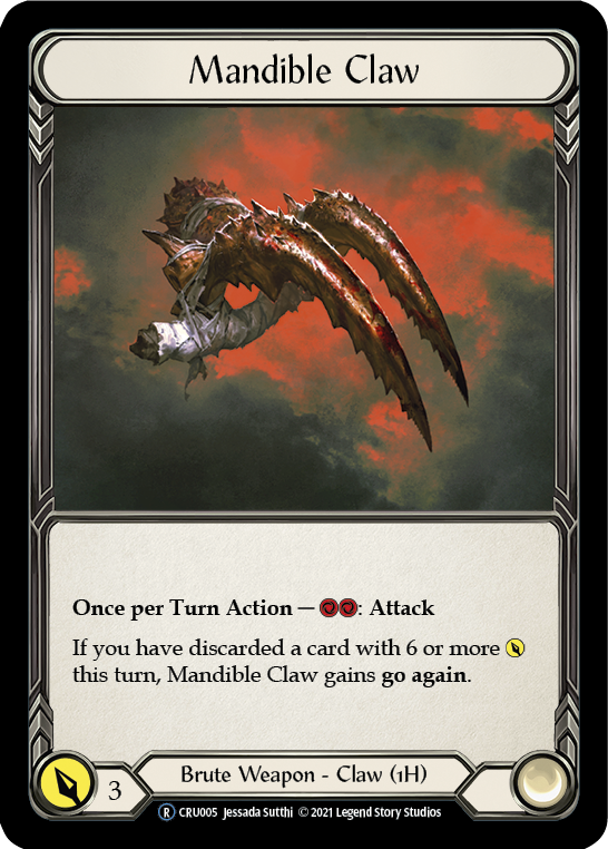 Mandible Claw - UL-CRU005
